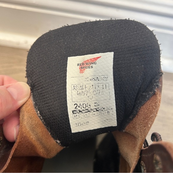 Red Wing Steel Toe 2406 SuperSole 2.0 6" Men's Work Boot - Size 10-1/2 D - Picture 14 of 15